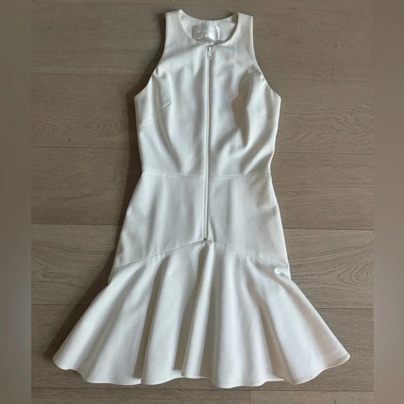 Cushnie Et Ochs RUNWAY white/cream mini dress size 6 - Picture 6 of 12